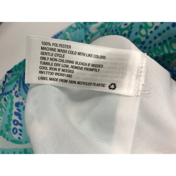 Lilly Pulitzer For Target Sea Urchin Flutter Spaghetti Strap Dress Blue Small NE - Picture 5 of 6